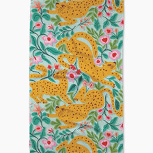 Load image into Gallery viewer, Geometry- Cheetah Haven Tea Towel