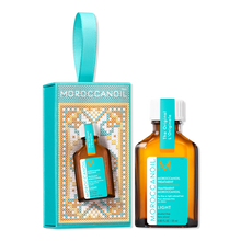 Load image into Gallery viewer, Moroccanoil Treatment Light Hair Oil Holiday Ornament
