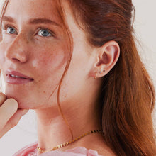 Load image into Gallery viewer, Made By Mary - February Birthstone Stud Earrings