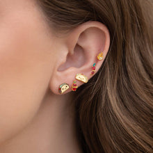 Load image into Gallery viewer, Girls Crew - Red Hot Chili Pepper Studs: Gold