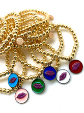 Load image into Gallery viewer, Karli Buxton - Smooch Bracelet: Burgundy