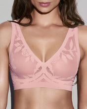 Load image into Gallery viewer, EBY - Sheer Flocked Bra: Madam Muse / L