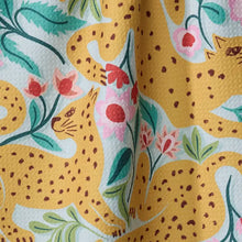 Load image into Gallery viewer, Geometry- Cheetah Haven Tea Towel