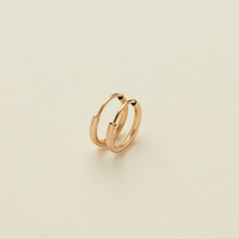 Load image into Gallery viewer, Made By Mary - Mini Hoop Earrings: Gold Filled