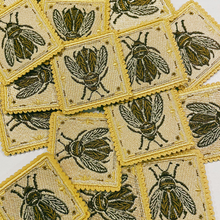Load image into Gallery viewer, TEELUX - 2" Bee - Embroidered Hat Patch: 2" Embroidered Patch