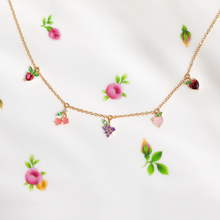 Load image into Gallery viewer, Girls Crew - Fruit Basket Choker: Gold