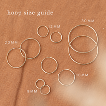 Load image into Gallery viewer, Made By Mary - Mini Hoop Earrings: Gold Filled