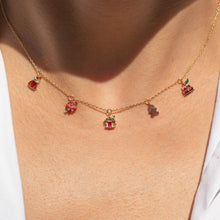 Load image into Gallery viewer, Girls Crew - Holiday Sweets Necklace: Gold