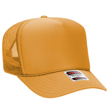 Load image into Gallery viewer, The Park Wholesale - Otto 5-Panel High Crown Foam Trucker Hats, Mesh Back Cap - 39-165: White