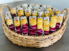 Load image into Gallery viewer, Picki Nicki - White Sage w/ Dried Rose Petals Smudge Sticks in Bulk
