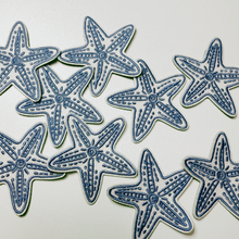 Load image into Gallery viewer, TEELUX - 2" Starfish - Embroidered Hat Patch: Embroidered Patch