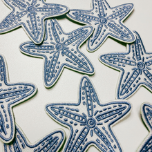 Load image into Gallery viewer, TEELUX - 2" Starfish - Embroidered Hat Patch: Embroidered Patch