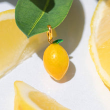 Load image into Gallery viewer, Girls Crew - Sour Lemon Bag Charm: Gold