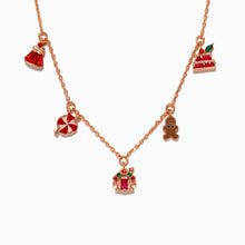 Load image into Gallery viewer, Girls Crew - Holiday Sweets Necklace: Gold