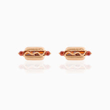 Load image into Gallery viewer, Girls Crew - Hot Dog Studs: Gold