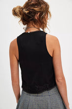 Load image into Gallery viewer, JAIDA VEST / BLACK