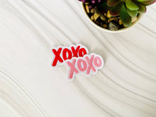Load image into Gallery viewer, R & R Stitched - XOXO embroidered patch: Pink