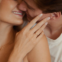 Load image into Gallery viewer, Made By Mary - Toi et Moi Ring: Gold Vermeil / 7