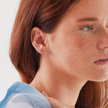 Load image into Gallery viewer, Made By Mary - April Birthstone Stud Earrings