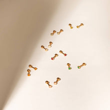 Load image into Gallery viewer, Made By Mary - April Birthstone Stud Earrings
