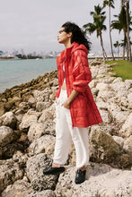 Load image into Gallery viewer, FREE PEOPLE - Patricia Packable Poncho Puffer