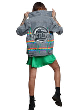 Load image into Gallery viewer, Wren and Glory - 'Pink Floyd' Denim Jacket - Women