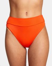 Load image into Gallery viewer, RVCA - Solid High Rise Cheeky Bottom - ORANGE