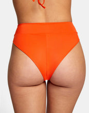 Load image into Gallery viewer, RVCA - Solid High Rise Cheeky Bottom - ORANGE