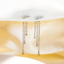 Load image into Gallery viewer, Girls Crew - Meteor Shower Dangle Earrings: Gold
