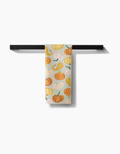 Load image into Gallery viewer, Geometry - Pumpkins And Gourds Tea Towel
