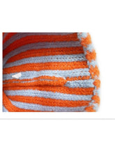 Load image into Gallery viewer, Funkyrel® Atzbranding Limited - Haila - Color-block Striped Cuffed Knitted Beanie - Warm &amp; Stylish: Pink
