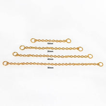 Load image into Gallery viewer, Girls Crew - Boundless Earring Connector Chain: Gold / 50mm
