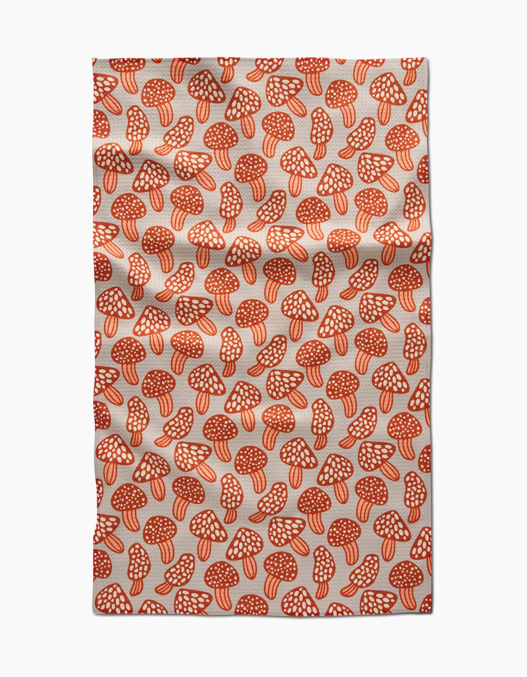 Geometry - Many Mushrooms Tea Towel