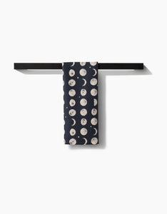 Geometry - Moon Dots Tea Towel