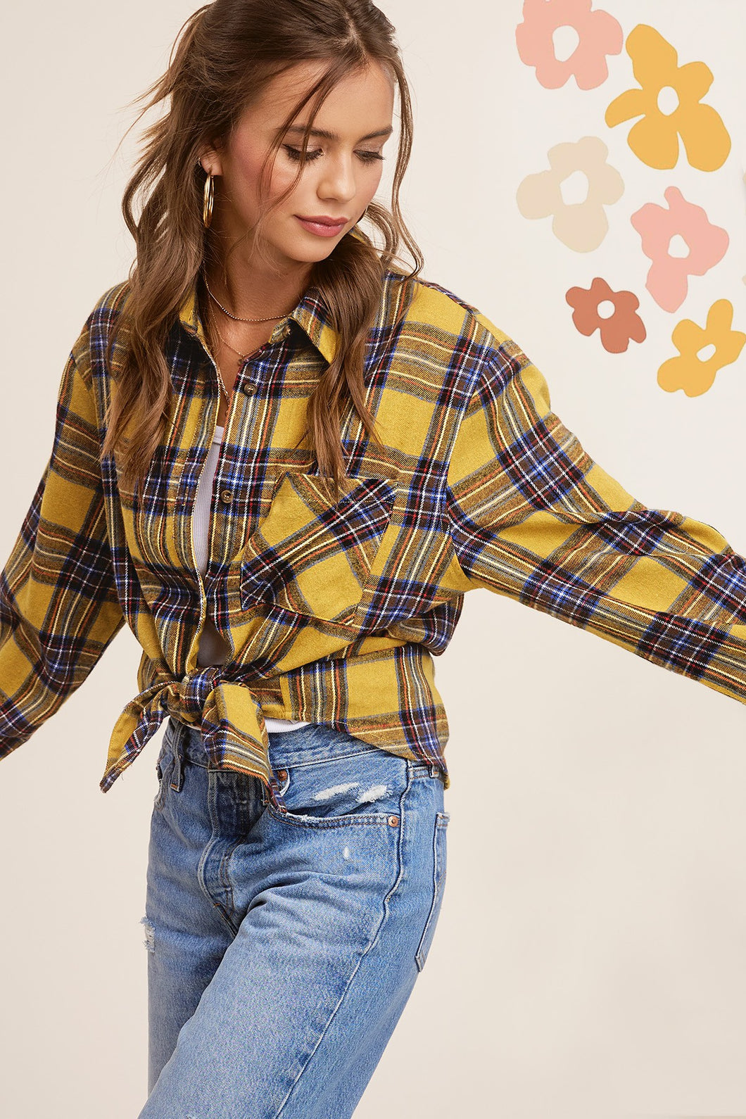 LA MIEL - Avril Shirt - Marigold