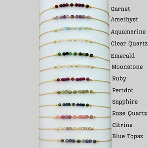 Picki Nicki - Birthstone Bracelet Gemstone Sets on Cards
