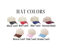 Load image into Gallery viewer, R &amp; R Stitched - All sugar, no Daddy embroidered trucker hat: Maroon with maroon font

