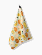Load image into Gallery viewer, Geometry - Pumpkins And Gourds Tea Towel
