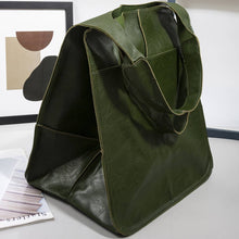 Load image into Gallery viewer, ACCITY - VINTAGE TOTE BAG WITH SPACIOUS STORAGE CAPACITY_CWAB0558: GREEN / (OS) 1
