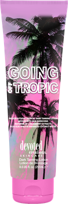 Going Off Tropic Tanning Lotion Bottle
