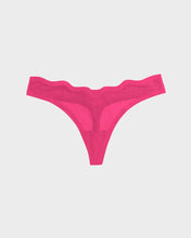 Load image into Gallery viewer, EBY - Lucy Thong: Berry Milkshake / XL
