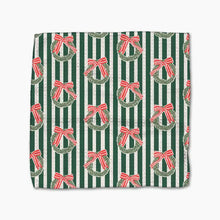 Load image into Gallery viewer, Geometry- Green Wreaths Dishcloth Set

