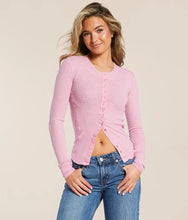 Load image into Gallery viewer, GOING PLACES CARDI / ORCHID SMOKE
