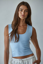 Load image into Gallery viewer, By Together - S1187N | Double Layered Seamless Top: Powder Pink / SM
