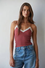 Load image into Gallery viewer, By Together - S1289N | Knit Seamless Ribbed Nylon Spandex Jacquard Top: Maroon / SM
