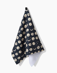 Geometry - Moon Dots Tea Towel