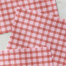 Load image into Gallery viewer, Cupid's Plaid Dishcloth Set
