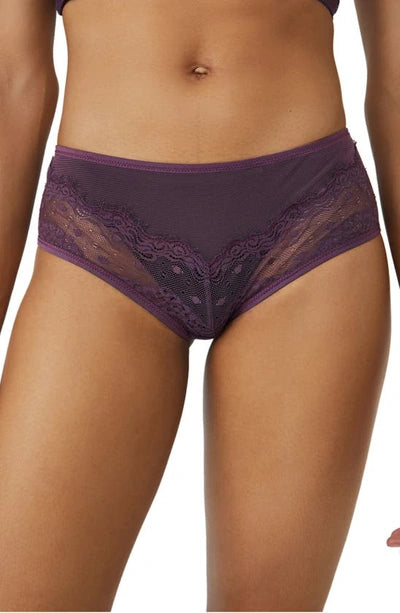 Free People  LENNOX UNDIE / BLACK CHERRY