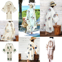 Load image into Gallery viewer, Karli Buxton - Neutral Multi Eye Kaftan
