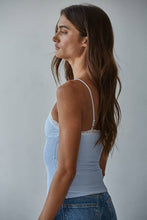 Load image into Gallery viewer, By Together - S1289N | Knit Seamless Ribbed Nylon Spandex Jacquard Top: Ash Rose / SM
